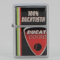 Accendino In Metallo Ducatista Nero