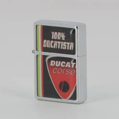 Accendino In Metallo Ducatista Nero