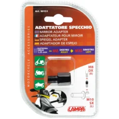 Adattatore Specchio M8 Dx-- M10 Sx Lampa 90151
