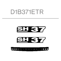 Adesivi Shad Per Bauletto Sh37