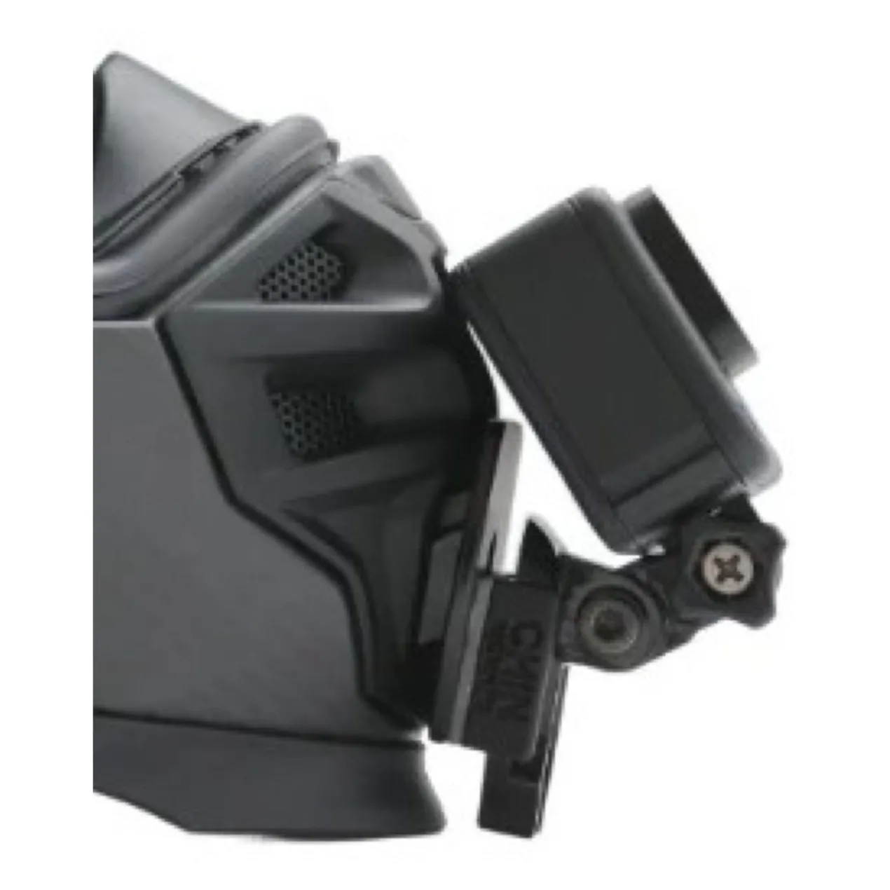 Adf-9000 Air Action Cam Mount Plate (mouth Vent) Black