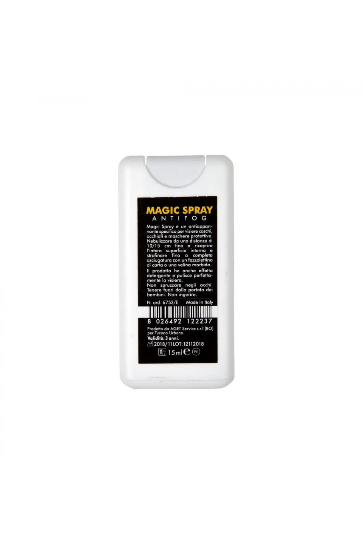 Antiappannante Tucanourbano Magic Spray 305