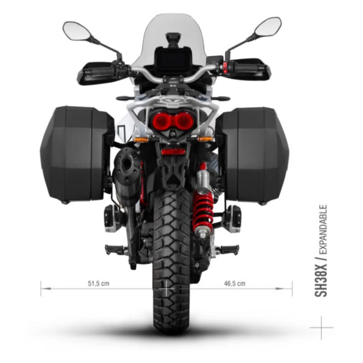 Attacchi Laterali 3p System Shad Moto Guzzi V85tt '24