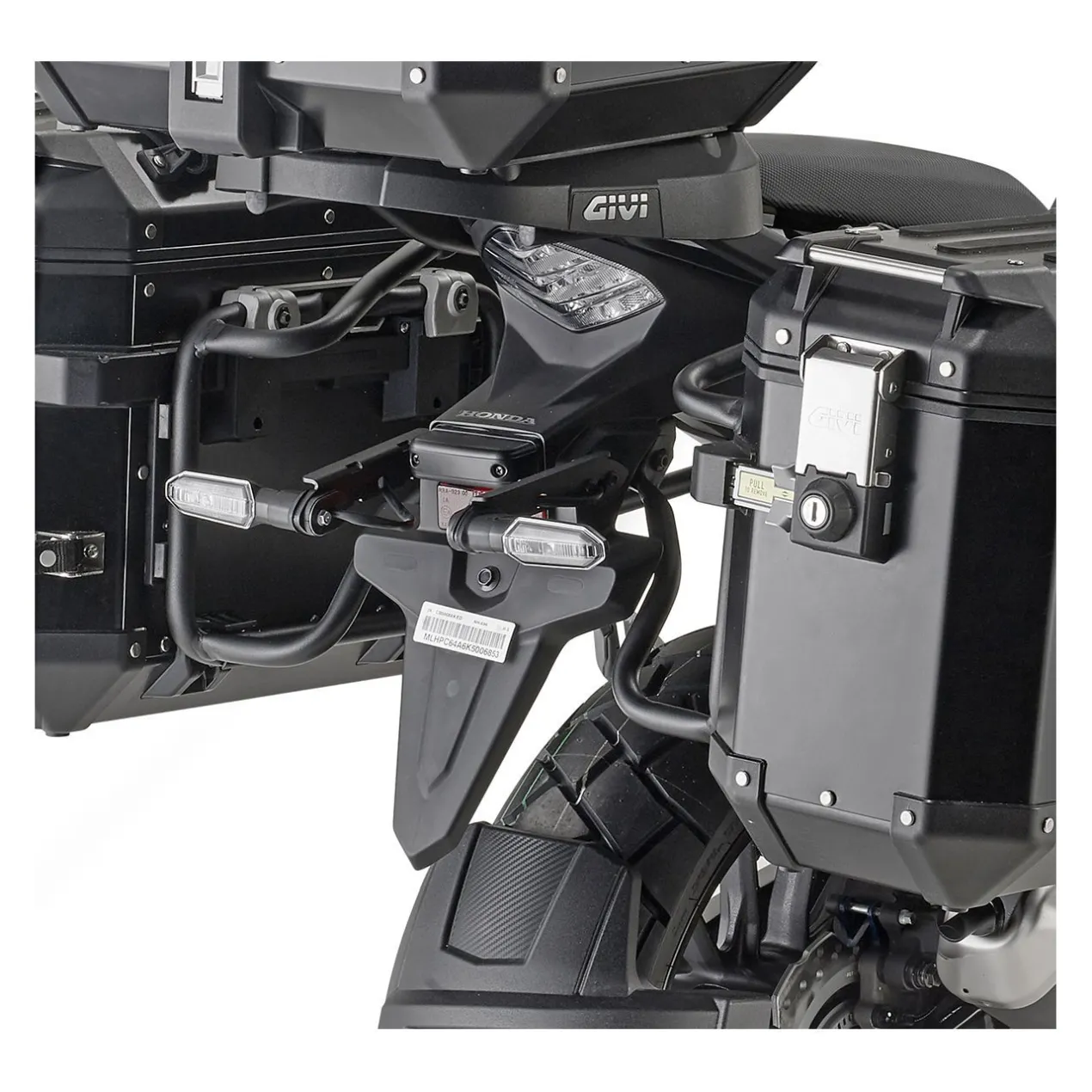 Attacco Portavaligie Laterale Honda Cb500x (2019) Givi Plo1171cam