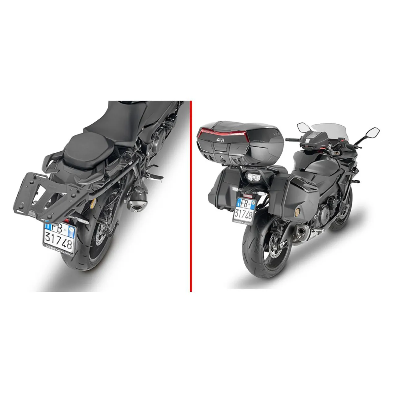 Attacco Posteriore Givi 3121fz Per Suzuki Gsx S1000gt (22)