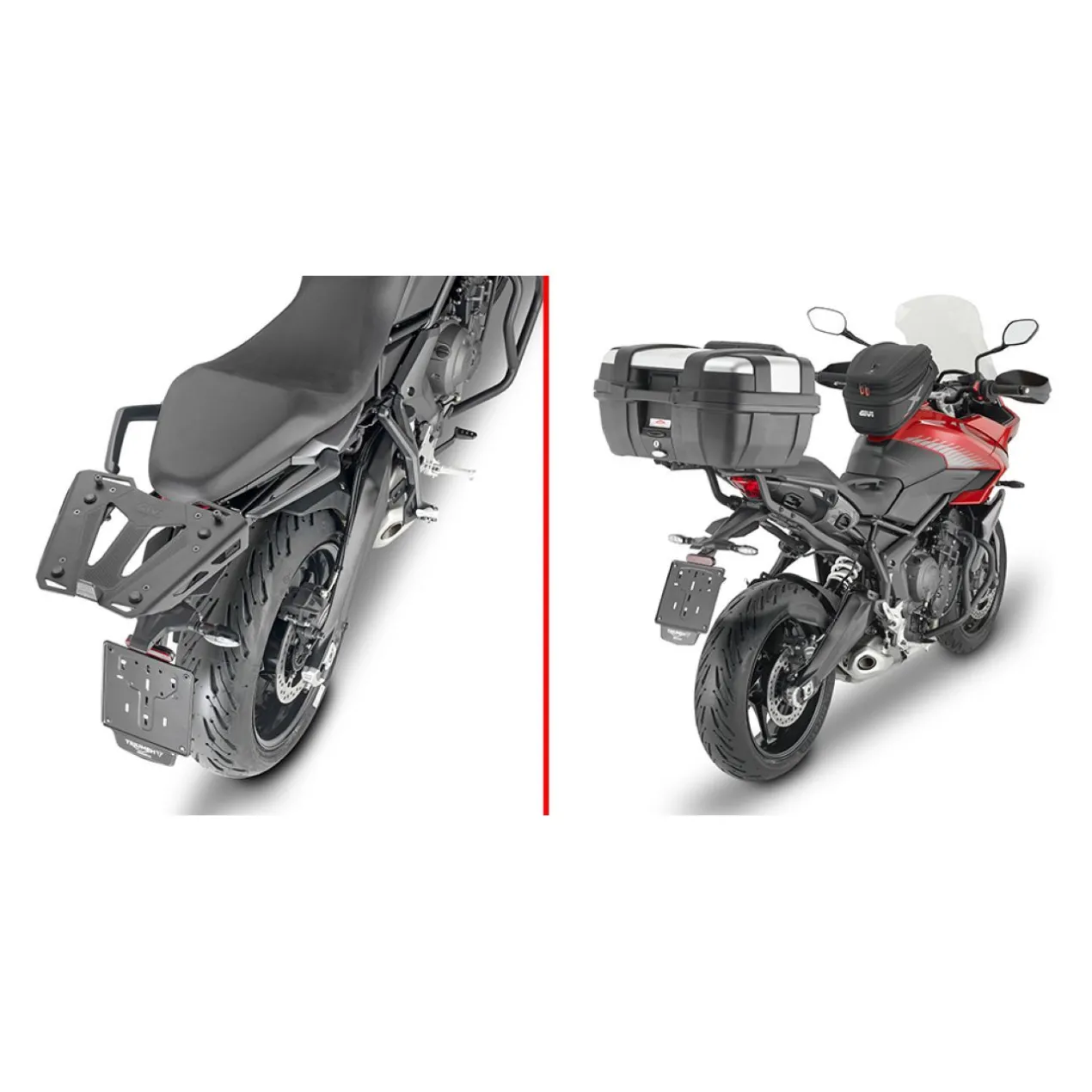 Attacco Posteriore Givi In Alluminio 6421fz Per Triumph Tiger Sport 600