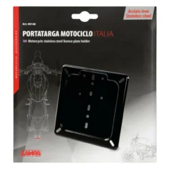Base Targa In Acciao Inox Nero
