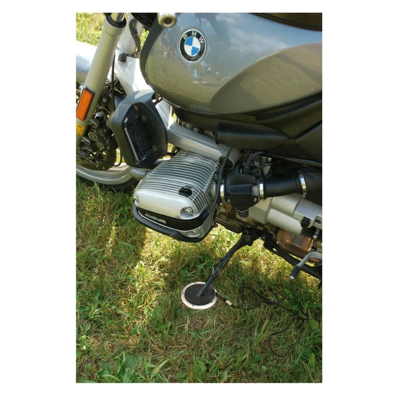 Base Sostegno Cavalletto Moto Lampa