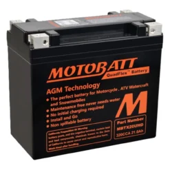 Batteria Agm Motobat 21 Ah Mbtx20uhd Potenziata Per Harley