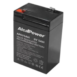 Batteria Al Piombo Ricaricabile AGM Per Servizi 6v 5 Ah