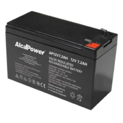 Batteria Al Piombo Ricaricabile AGM Per Servizi 12v 7.2ah