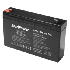 Batteria Al Piombo Ricaricabile AGM Per Servizi 6v 7 Ah