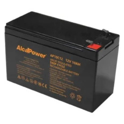 Batteria Al Piombo Ricaricabile AGM CICLICA Per Servizi 12v 10ah