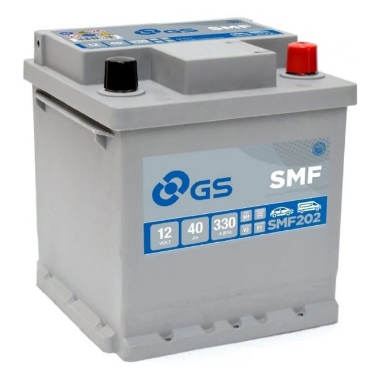 Batteria Auto Gs-yuasa SMF202 40 Ah. 330 A.