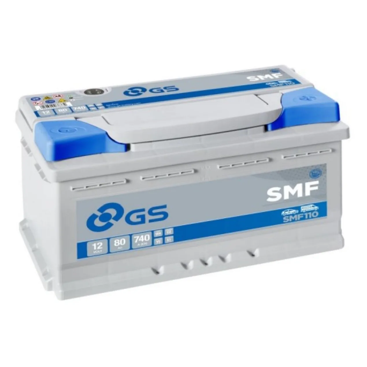 Batteria Auto Gs-yuasa SMF110 80 Ah. 740 A.