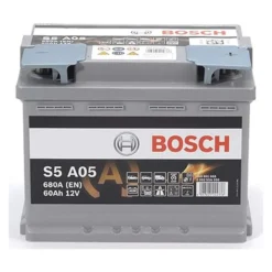 Batteria Bosch Agm S5 A05 12 V. 60 Ah. 680 A
