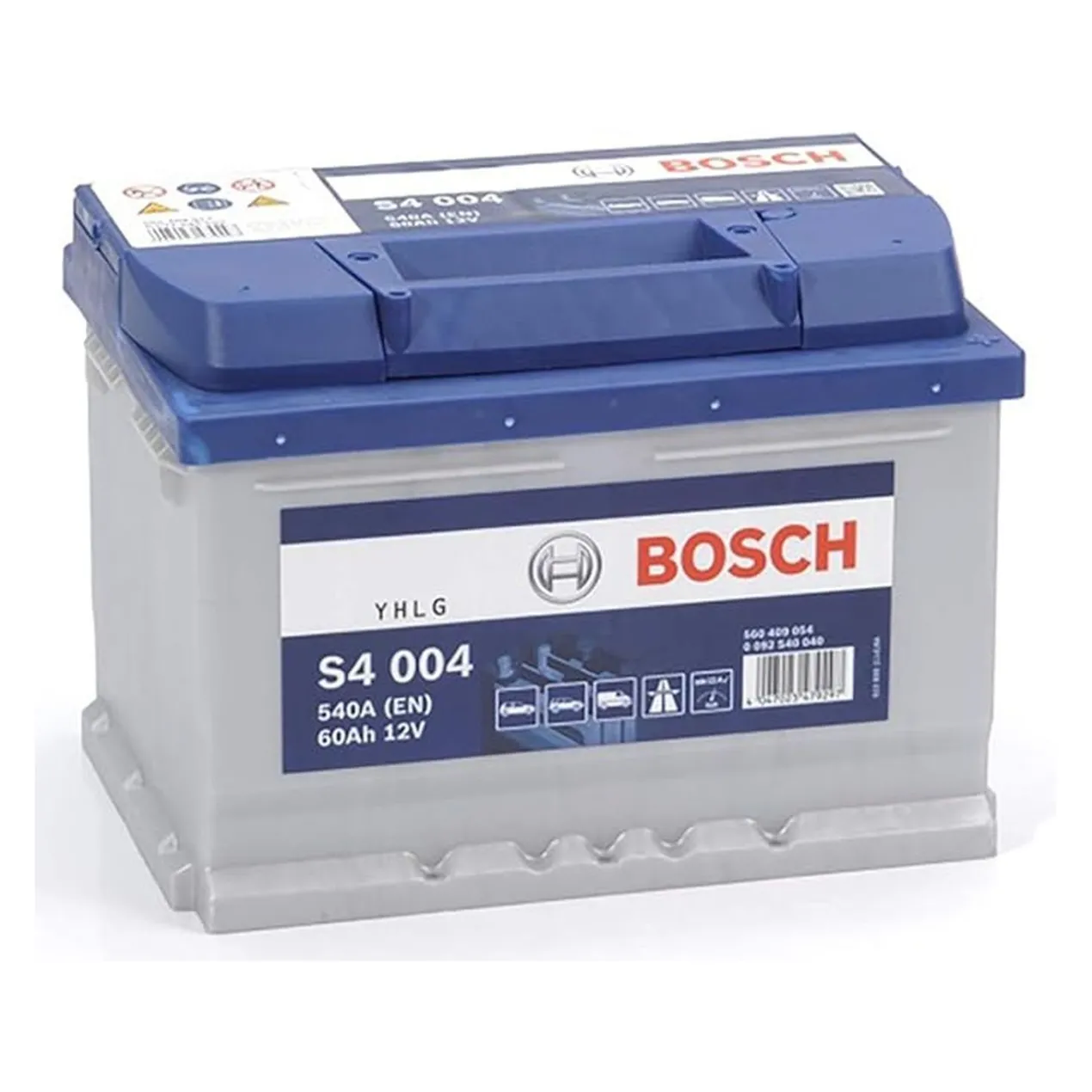 Batteria Bosch S4 004 12 V. 60 Ah. 540 A