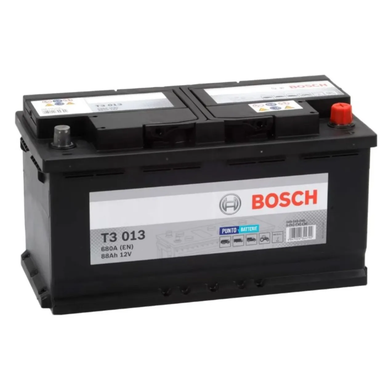 Batteria Bosch T3 013 12 V. 88 Ah. 680 A