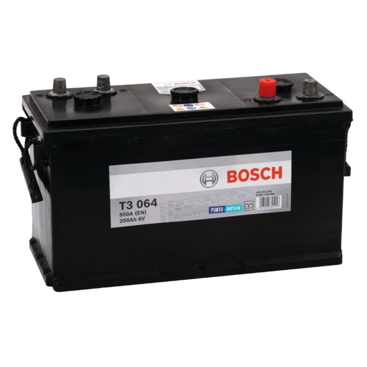 Batteria Bosch T3 064 6 V 200 Ah. 950 A.