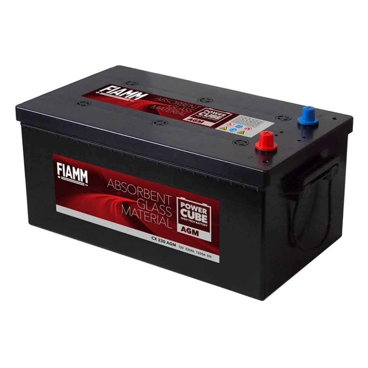 Batteria Fiamm 230 Ah. Powercube Cx 230 Agm