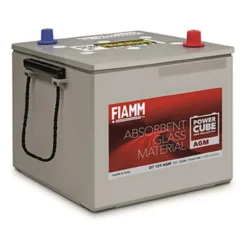 Batteria Fiamm 125 Ah. Powercube D7 125 Agm