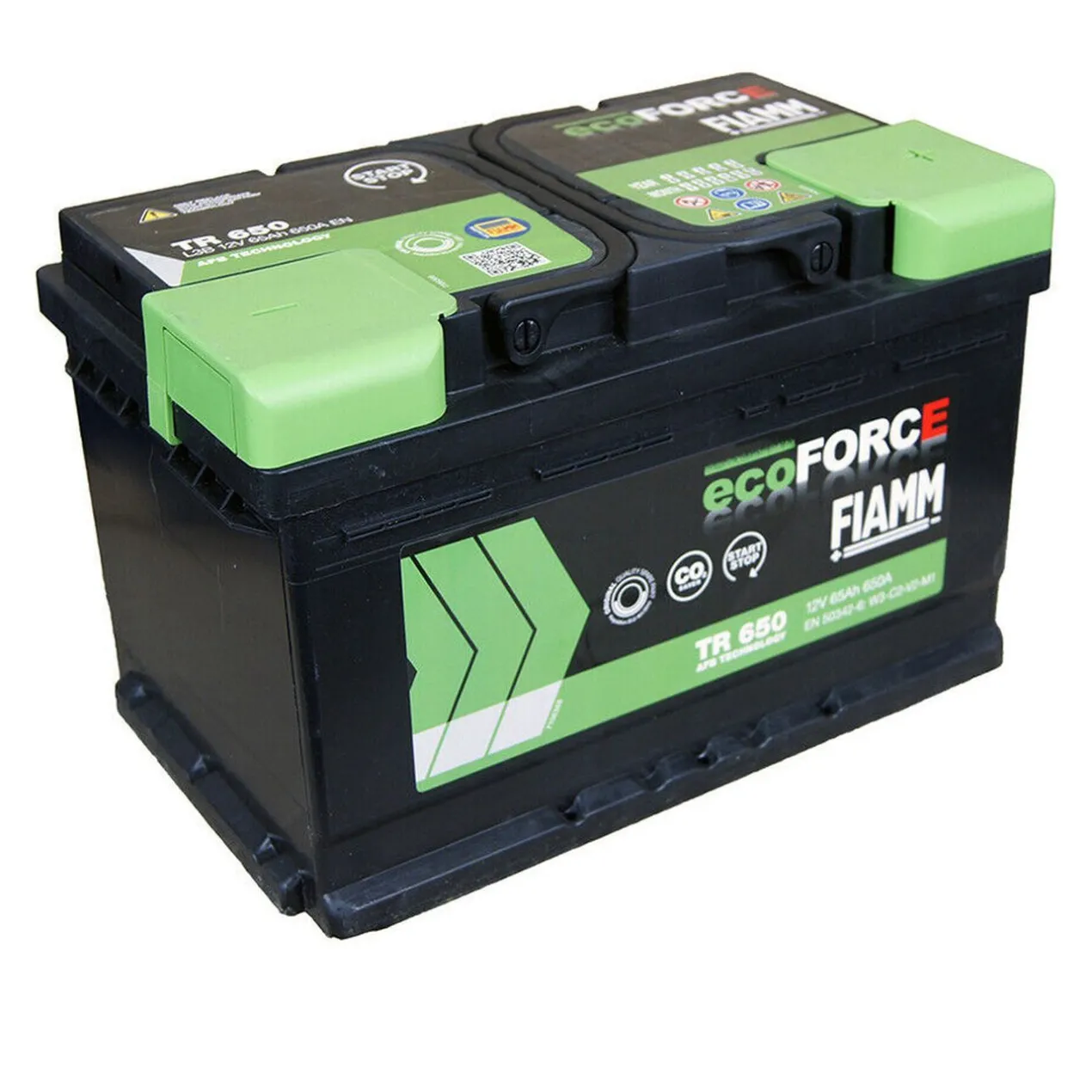 Batteria Fiamm 65 Ah. Start Stop Ecoforce Afb Tr650