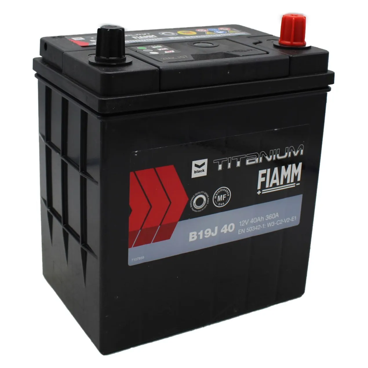Batteria Fiamm 40 Ah. Titanium Black B19j 40