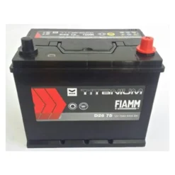 Batteria Fiamm 75 Ah. Titanium Black D26 75