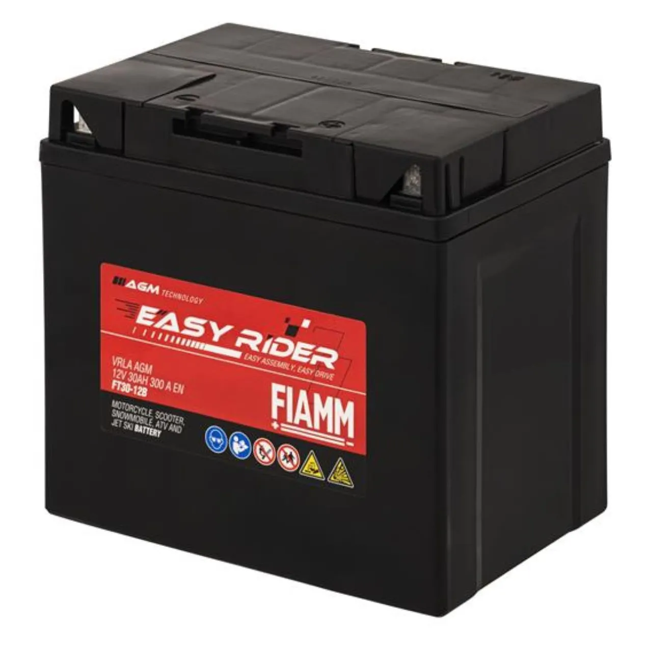 Batteria Fiamm Agm Ft30-12b - 53030 12v. 30 Ah.