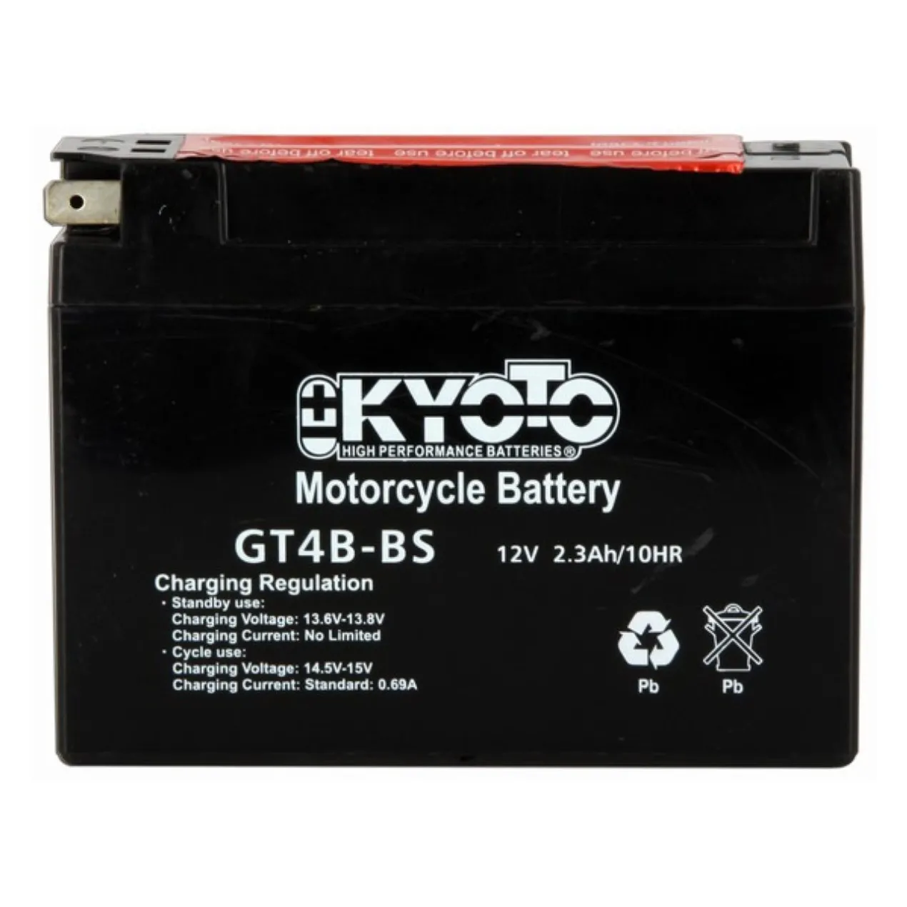 Batteria Moto Kyoto Yt4b-bs - Pronta All'uso