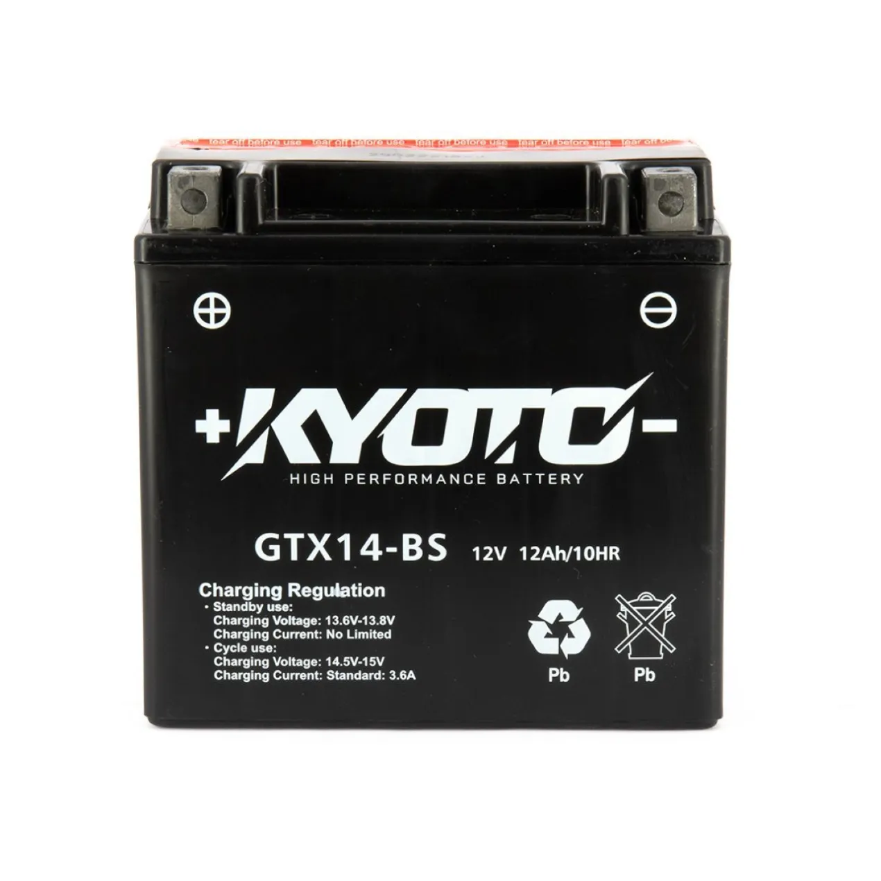 Batteria Moto Kyoto Ytx14-bs - Pronta All'uso