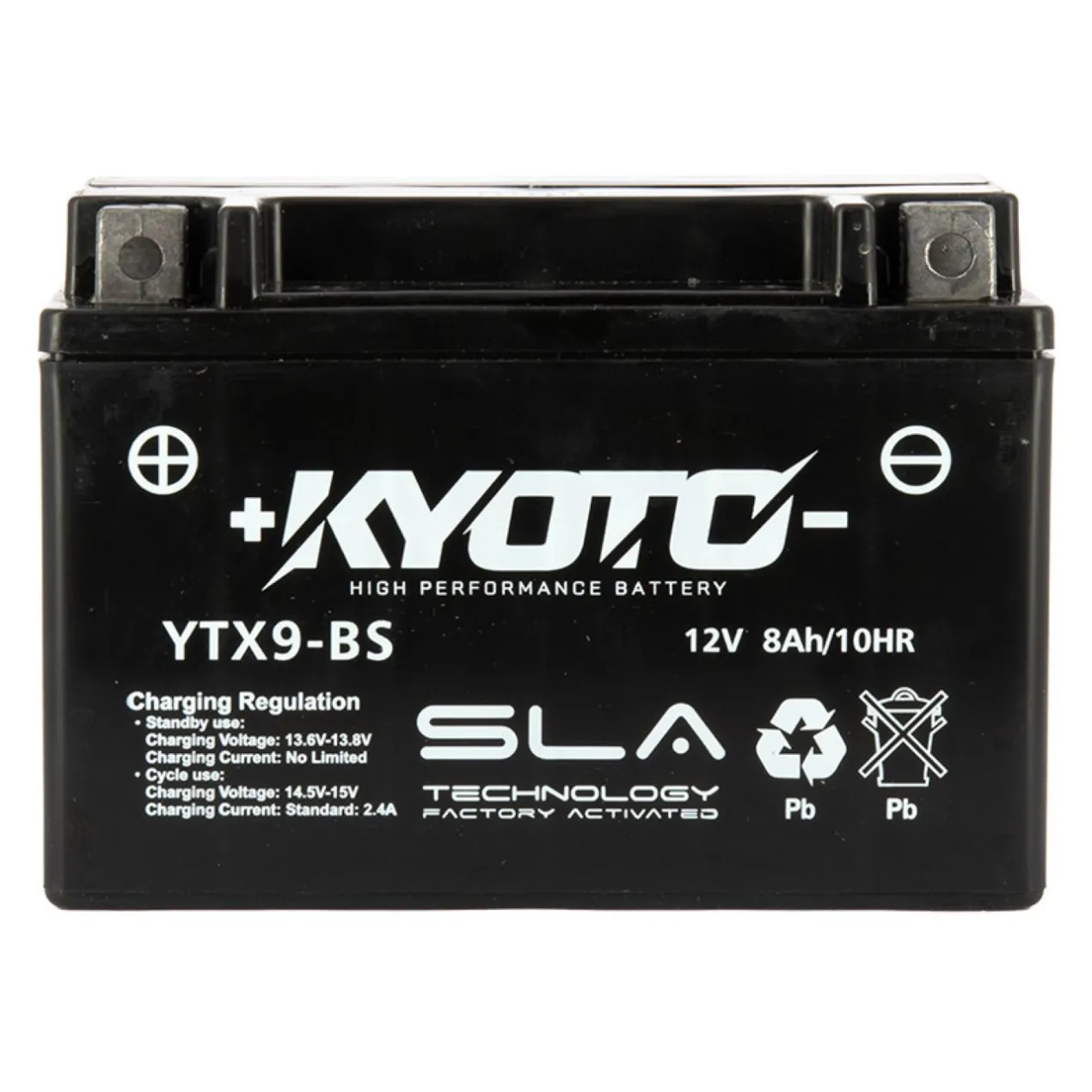 Batteria Moto Kyoto Ytx9-bs Sla Agm - Pronta All'uso
