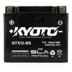 Batteria Moto Kyoto Ytx12-bs Sla Agm - Pronta All'uso