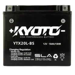 Batteria Moto Kyoto Ytx20l-bs Sla Agm - Pronta All'uso