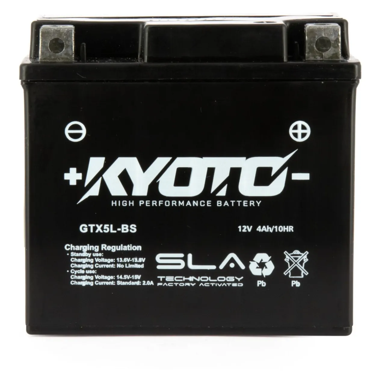 Batteria Moto Kyoto Ytx5l-bs Sla Agm - Pronta All'uso
