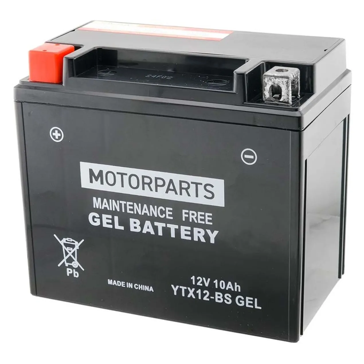 Batteria Motorparts Ytx12-bs Al Gel Senza Manutenzione - Pronta All´uso