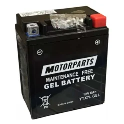 Batteria Motorparts Ytx7l Al Gel Senza Manutenzione - Pronta All´uso