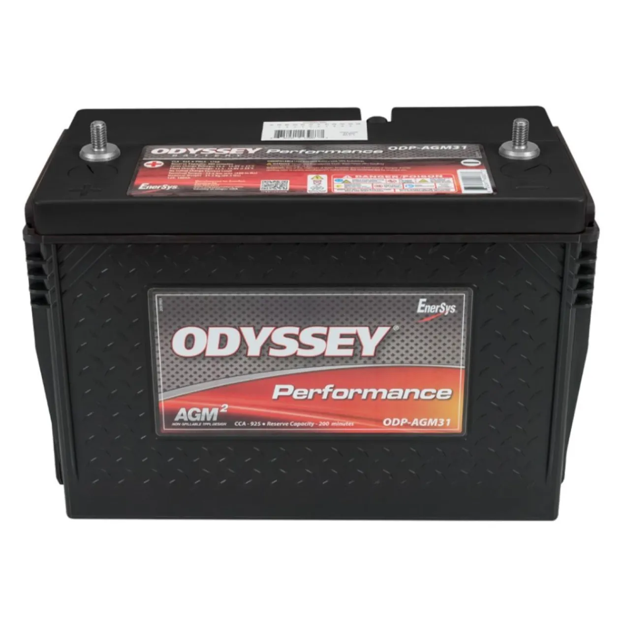 Batteria Odyssey Odp-agm31 (ex 31-925s) Agm Performace Auto 100 Ah.