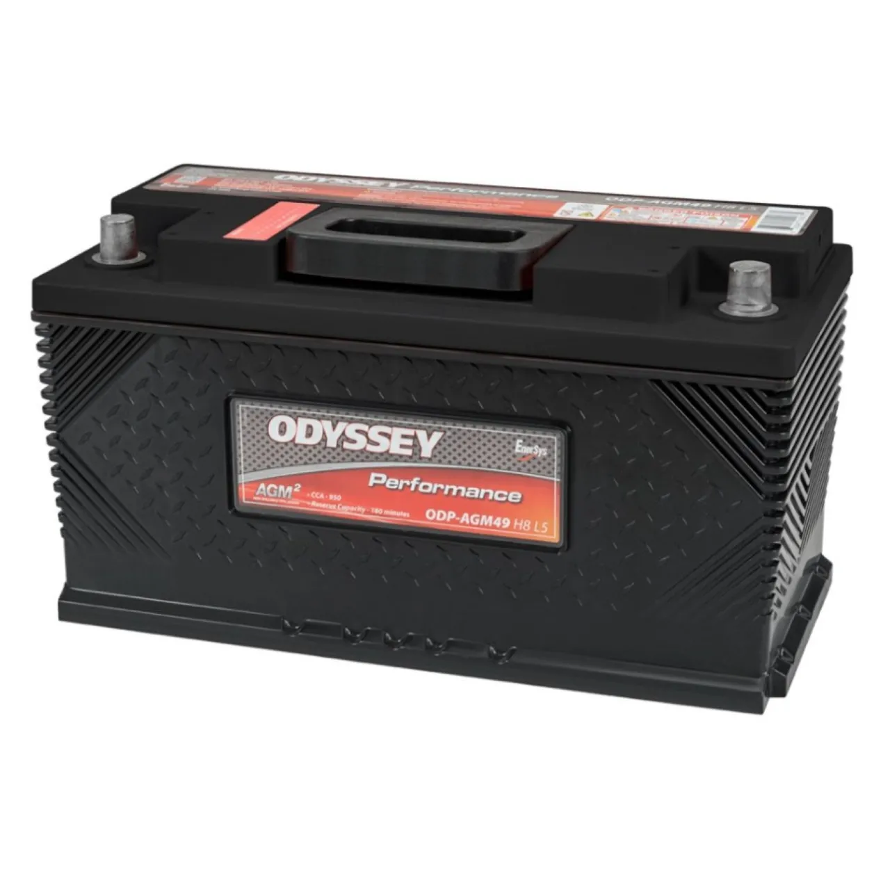 Batteria Odyssey Odp-agm49 H8 L5 (ex 49-950) Agm Performance Auto 94Ah