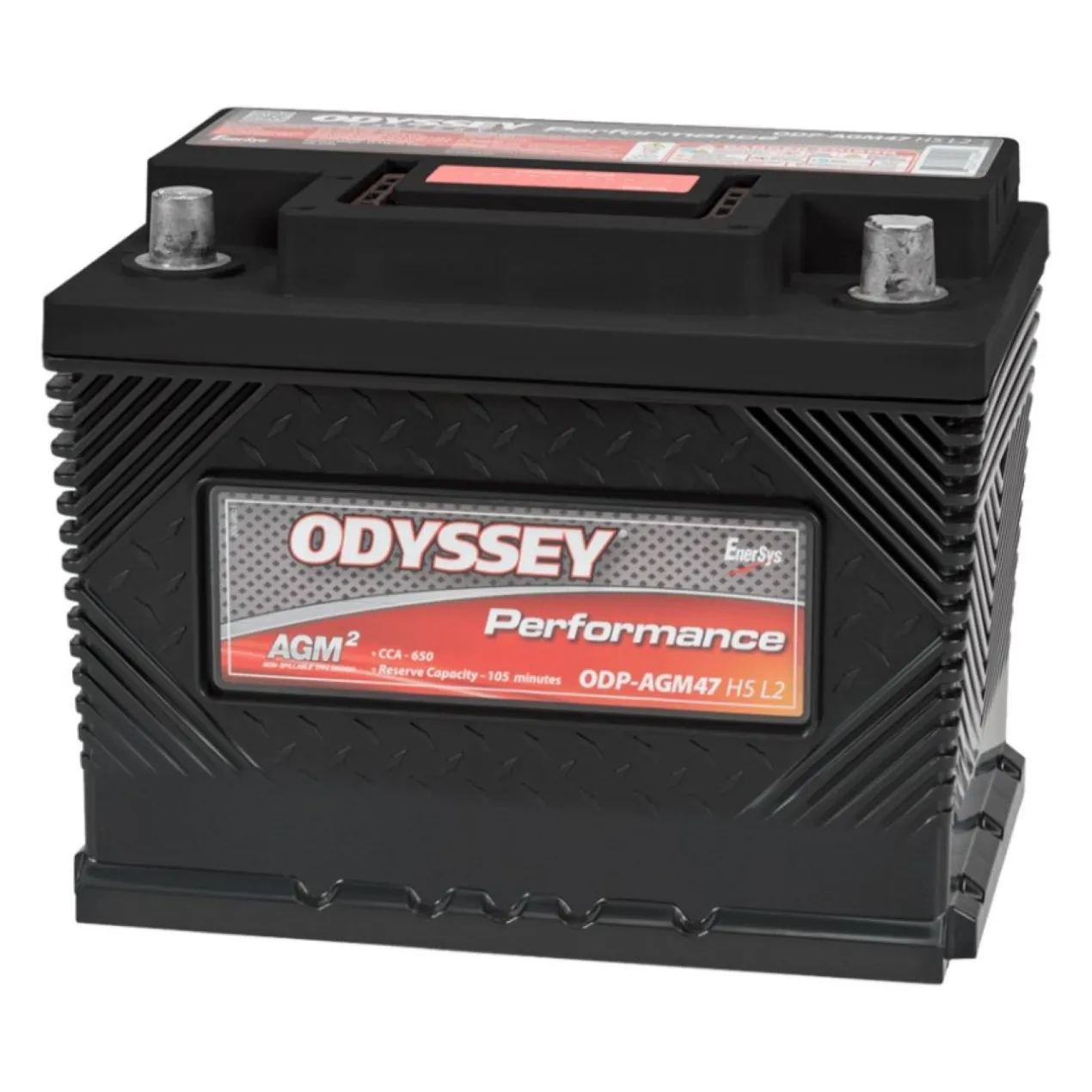 Batteria Odyssey Odp-agm47 H5 L2 (ex 47-650) Agm Performance Auto 62