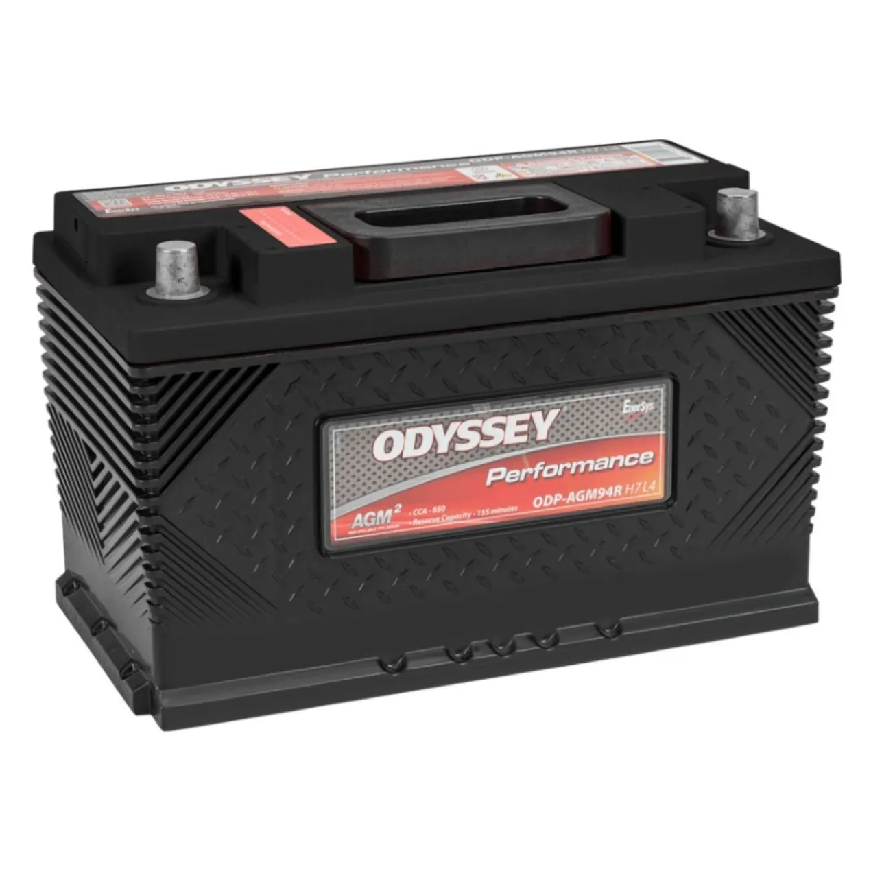 Batteria Odyssey Odp-agm94r H7 L4 (ex 94r-850) Agm Performance Auto 80Ah