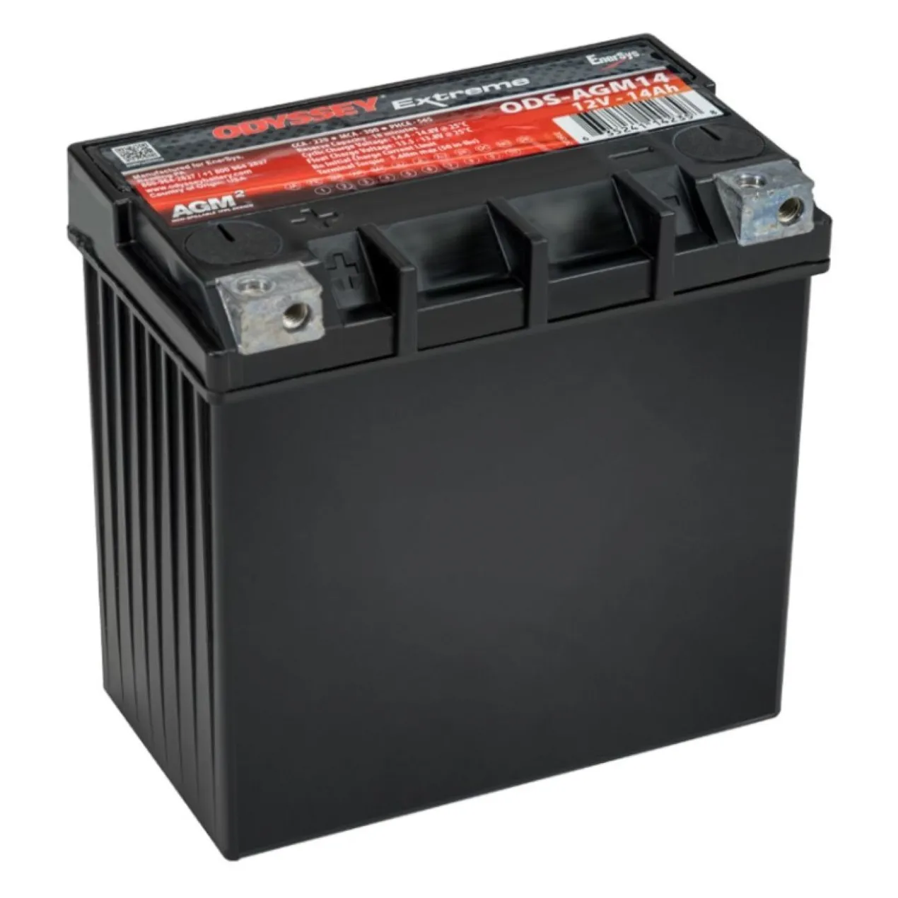 Batteria Odyssey Ods-agm14 Agm Extreme Series 12 Ah.