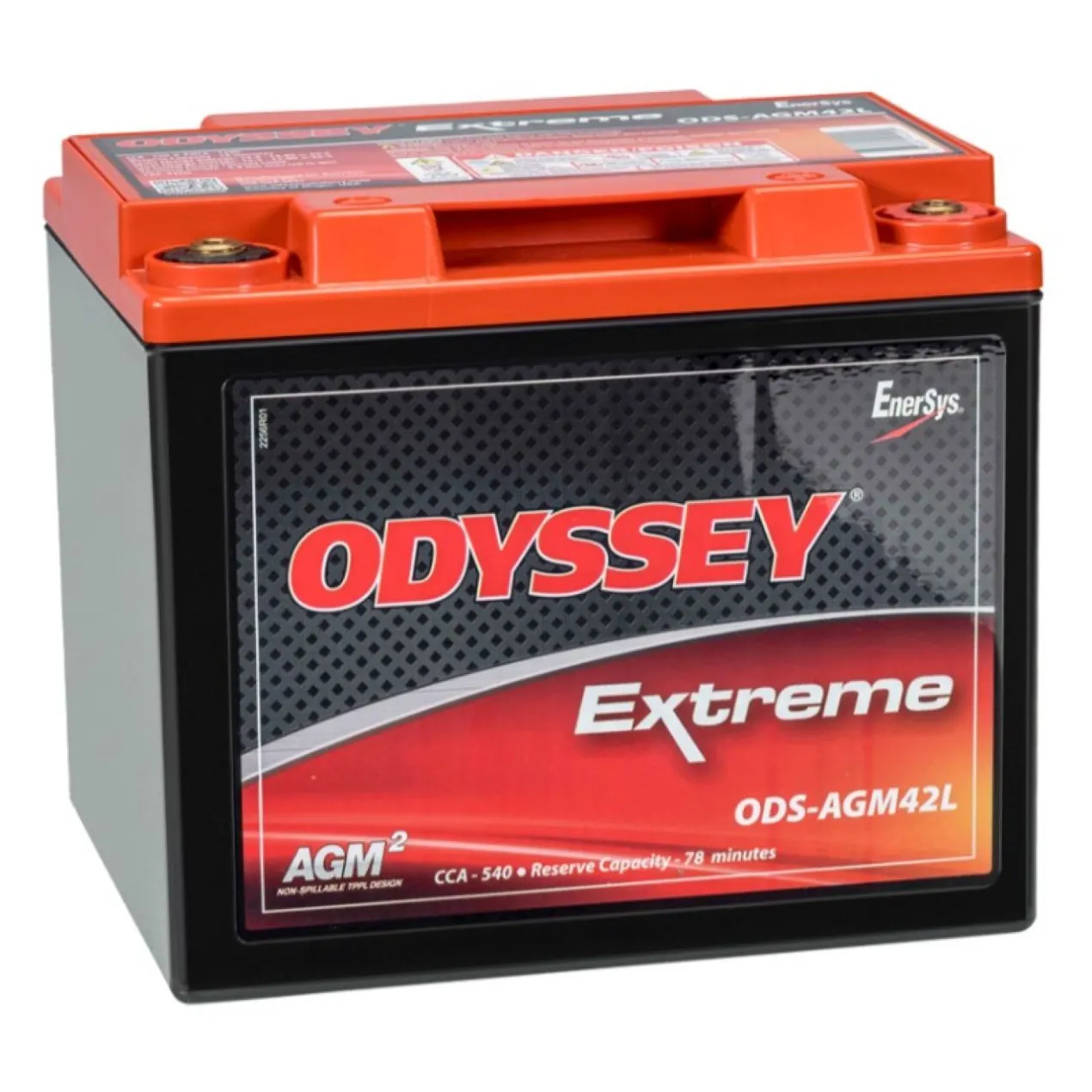 Batteria Odyssey Ods-agm42l (ex Pc1200) Agm Extreme Series 42 Ah.