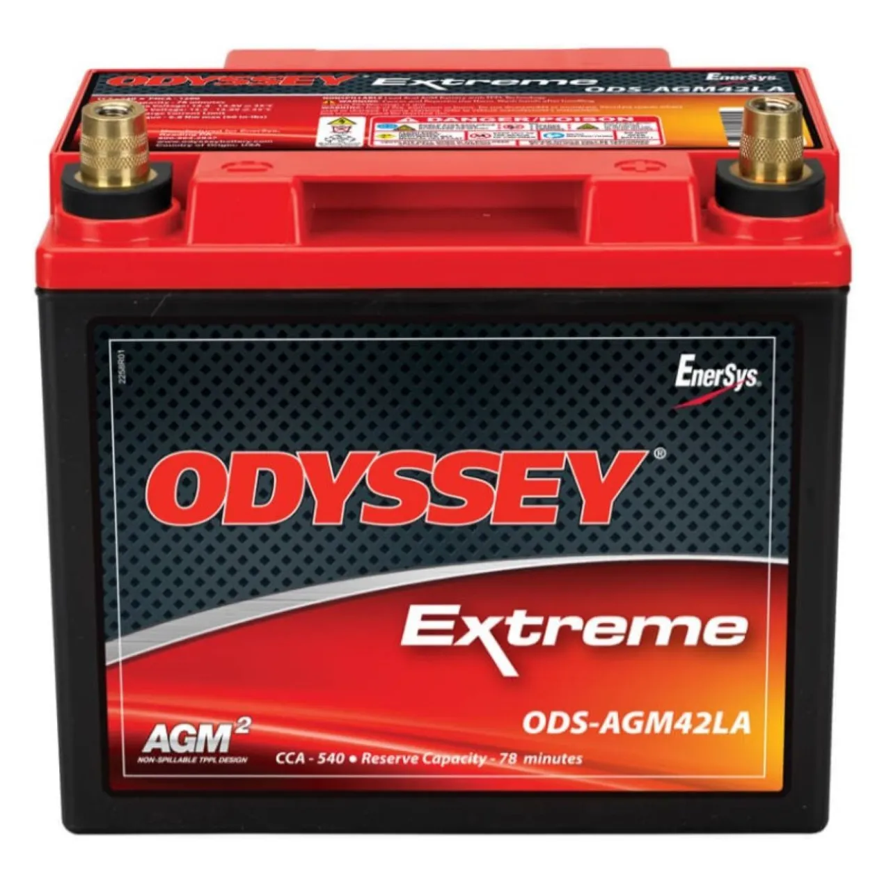 Batteria Odyssey Ods-agm42la (ex Pc1200t) Agm Extreme Series 42 Ah.