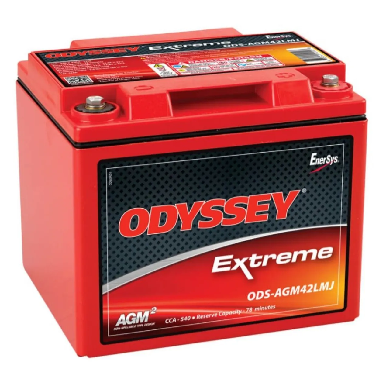 Batteria Odyssey Ods-agm42lmj (ex Pc1200mj) Agm Extreme Series 42 Ah.