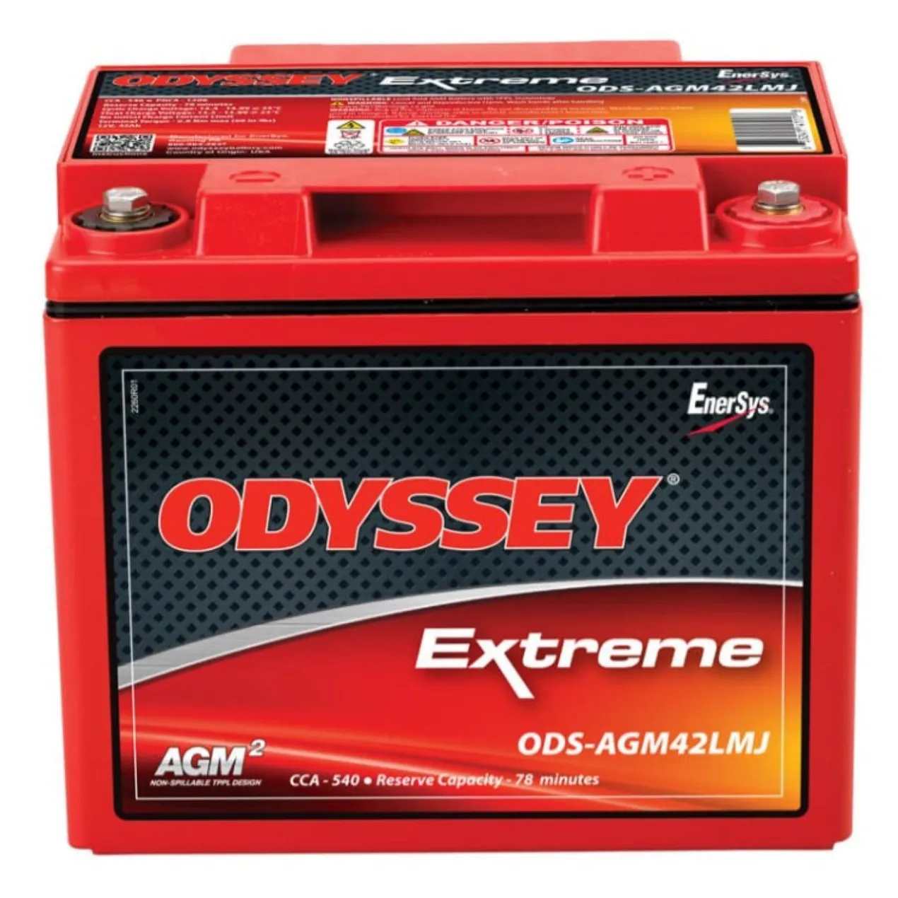 Batteria Odyssey Ods-agm42lmj (ex Pc1200mj) Agm Extreme Series 42 Ah.
