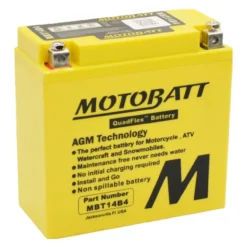 Batteria Potenziata Agm Motobatt 13 Ah Mbt14b4