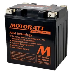 Batteria Potenziata Agm Motobatt 33 Ah Mbtx30uhd
