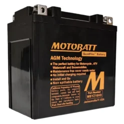 Batteria Potenziata Agm Motobatt 16,5 Ah Mbyz16hd