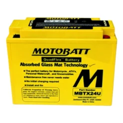 Batteria Potenziata Agm Motobatt 25 Ah Mbtx24u